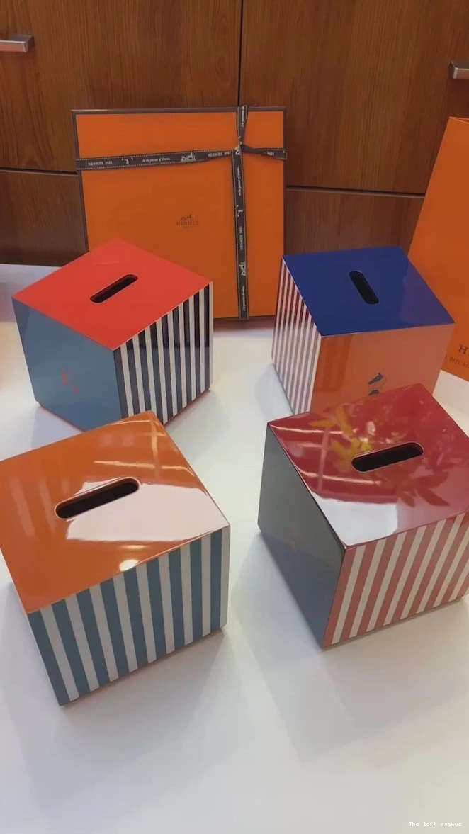 HERMES BOX TISSUE EPOPEE 0815